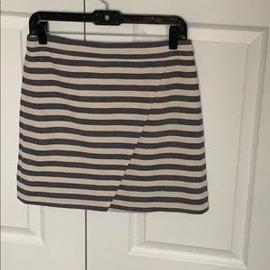 J Crew faux wrap skirt